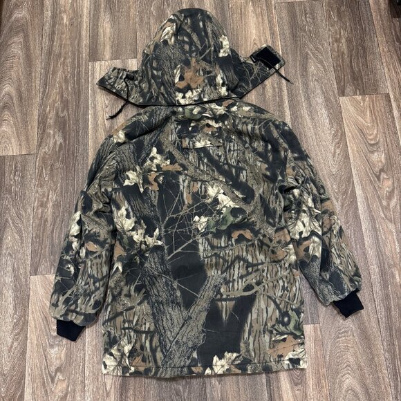 Field & Stream Hunting Jacket Men's Medium Camo Reversible Mossy Oak Break-Up - Picture 2 of 10